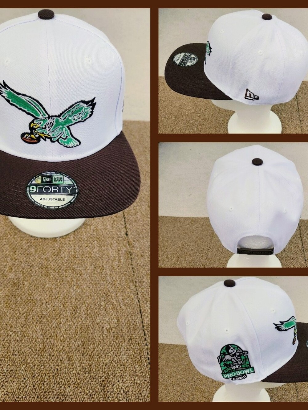 PHILADELPHIA EAGLES NFL FOOTBALL SNAPBACK HAT.